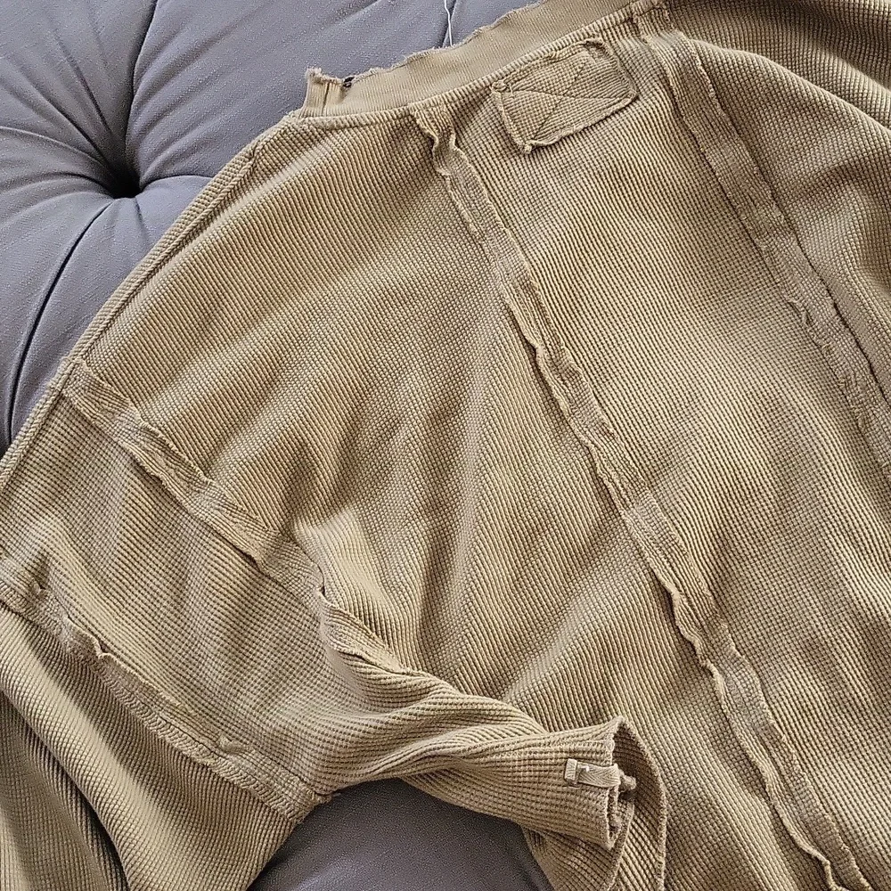 Free People Ellie Super Over Sized Therma Sweater